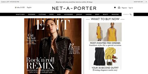 net a porter website.